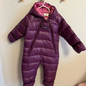 Patagonia puffer snowsuit 6-12